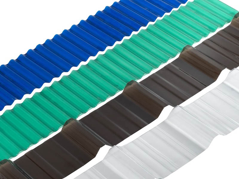 polycarbonate corrugated စာရွက်